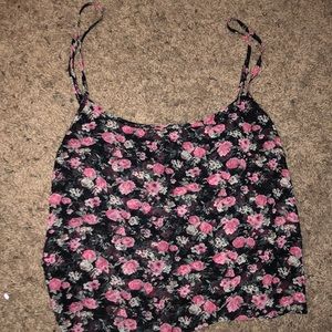 Forever 21 floral tank top